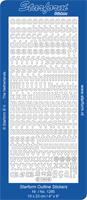 Starform Peel Off Outline Sticker Starform Peel Off Outline Sticker