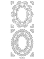 Starform Peel Off Outline Sticker Starform Peel Off Outline Sticker