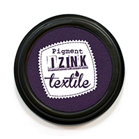 Izink Pigment Textile Stamp Pad - Muscat Izink Pigment Textile Stamp Pad - Muscat