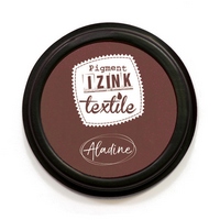 Izink Pigment Textile Stamp Pad - Wood