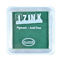 Izink Pigment - Turquoise 5 x 5 cm Izink Pigment - Turquoise 5 x 5 cm
