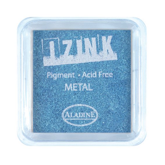Izink Pigment - Metal Light Blue 5 x 5 cm