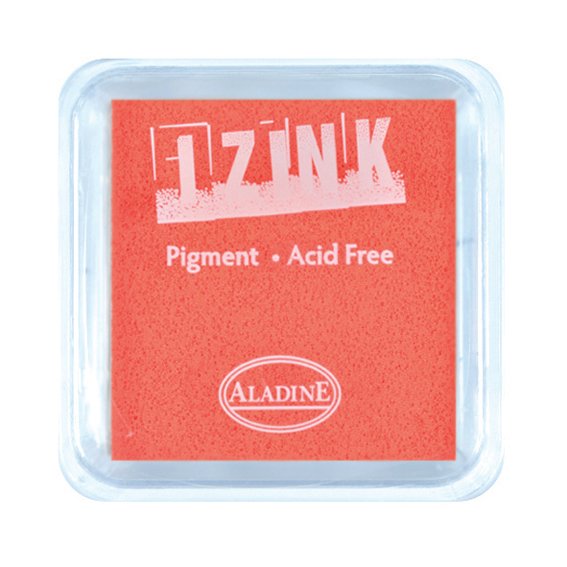 Izink Pigment - Fluo Orange 5 x 5 cm