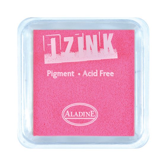 Izink Pigment - Fluo Pink 5 x 5 cm