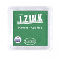 Izink Pigment - Light Green 5 x 5 cm
