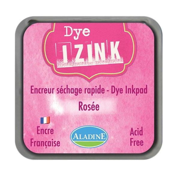 Izink Dye Based Stamp Pad - Rose 5 x 5 cm