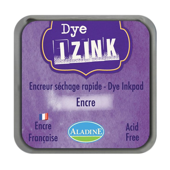 Izink Dye Based Stamp Pad - Encre (Ink) 5 x 5 cm