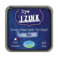 Izink Dye Based Stamp Pad - Nuit (Night) 5 x 5 cm Izink Dye Based Stamp Pad - Nuit (Night) 5 x 5 cm
