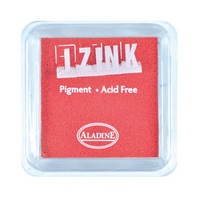 Izink Pigment Stamp Pad - Red 8 x 8 cm