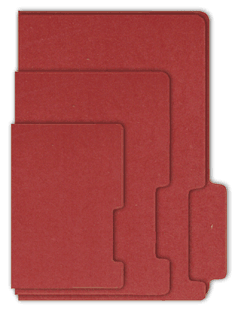 Red Tiny Folders