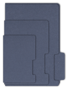 Blue Tiny Folders