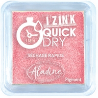 Izink Quick Dry Pigment Medium Ink Pad - Powder Pink