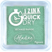 Izink Quick Dry Pigment Medium Ink Pad - Water Green