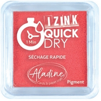 Izink Quick Dry Pigment Medium Ink Pad - Red