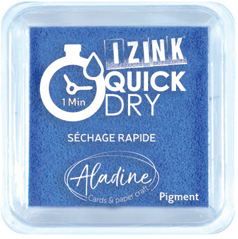 Izink Quick Dry Pigment Medium Ink Pad - Blue