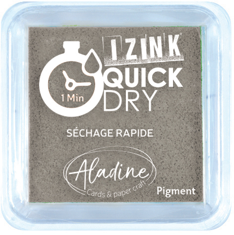 Izink Quick Dry Pigment Medium Ink Pad - Grey