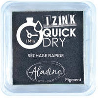Izink Quick Dry Pigment Medium Ink Pad - Black