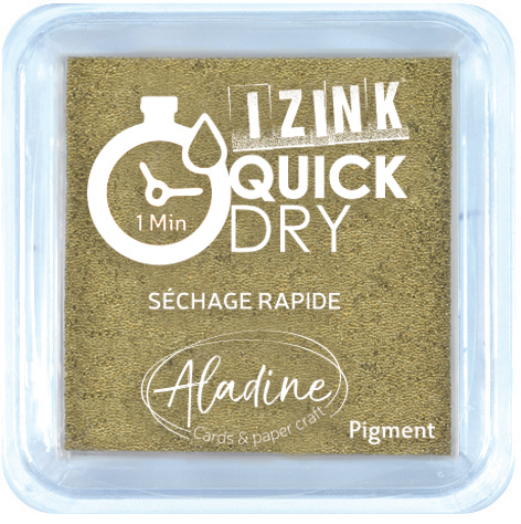 Izink Quick Dry Pigment Medium Ink Pad - Gold