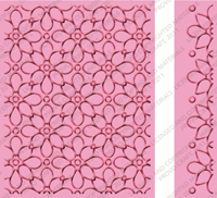 Cuttlebug A2 Embossing Folder & Border - Juli’s Garden Cuttlebug A2 Embossing Folder & Border - Juli’s Garden