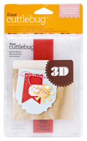 Cuttlebug A2 3D Embossing Folder - Shower Blossom with Border