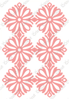 Anna Grffin Cutting and Embossing Stencil - A2 Flower Layer Die  SALE 35% OFF MARKED PRICE