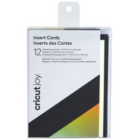 Cricut Joy Insert Cards - Black/Silver Holographic Cricut Joy Insert Cards - Black/Silver Holographic