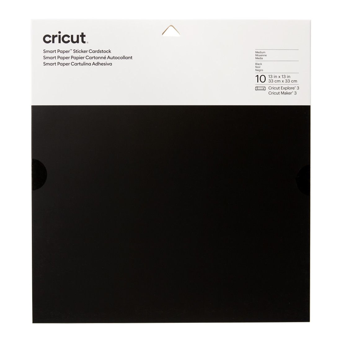 Cricut Smart Paper Sticker Cardstock (Black)