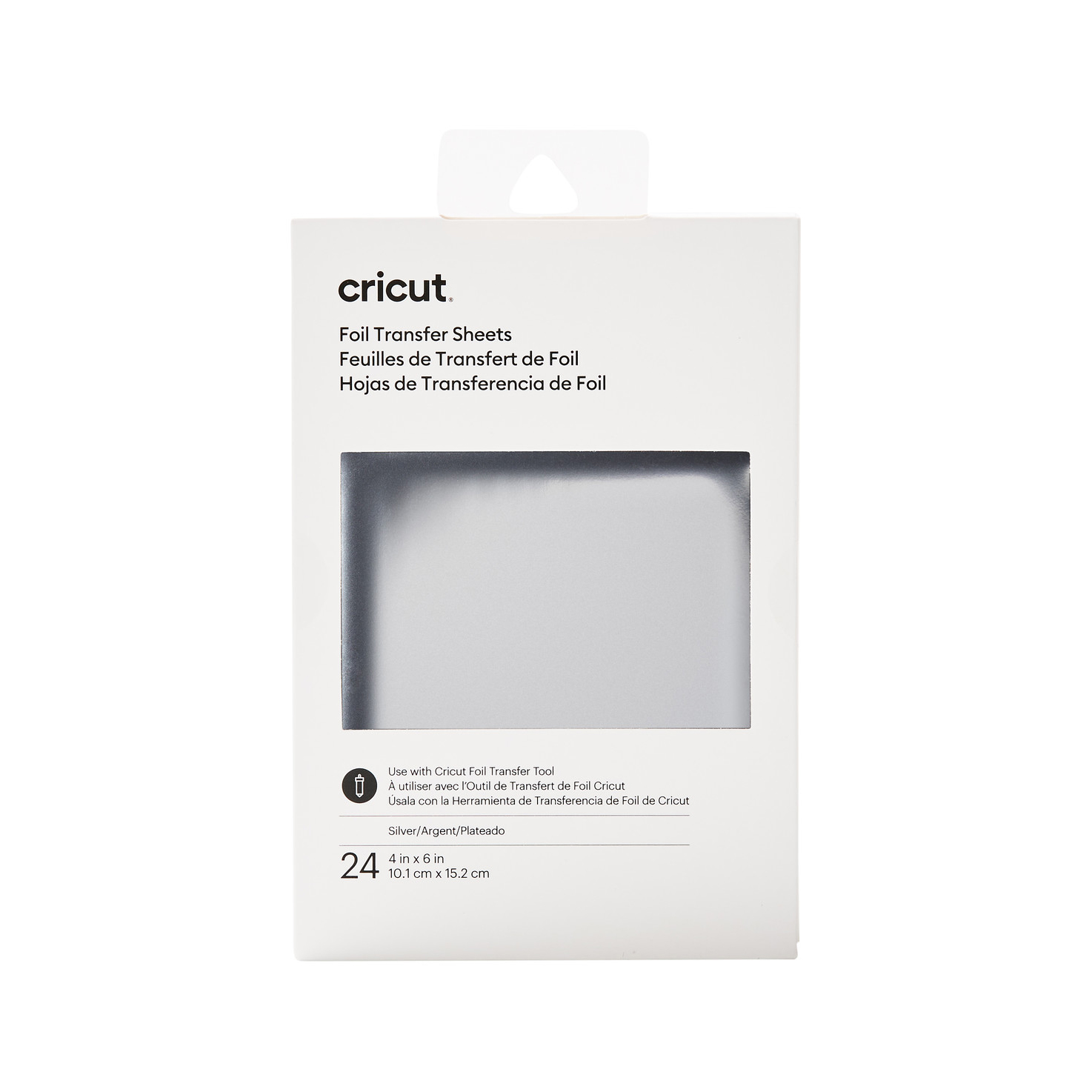 Cricut Transfer Foil Sheets 10x15cm 24 sheets (Silver)