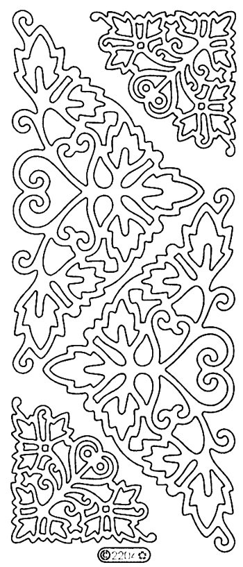 Starform Peel Off Sticker - Large Corners