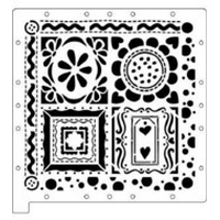 CLEARANCE ScrapBoss Page Layout Stencil - Dreamy CLEARANCE ScrapBoss Page Layout Stencil - Dreamy