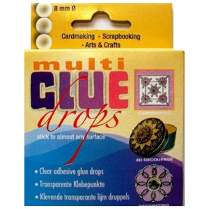 Multi Glue Drops 4mm (110pcs)