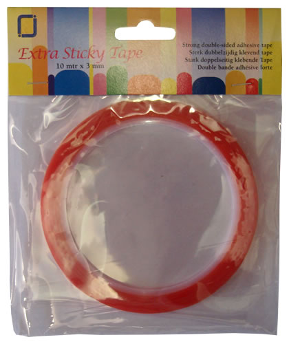 Extra Sticky Tape - 10m x 3mm