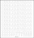 Starform Scrapbook Stickers - Numbers