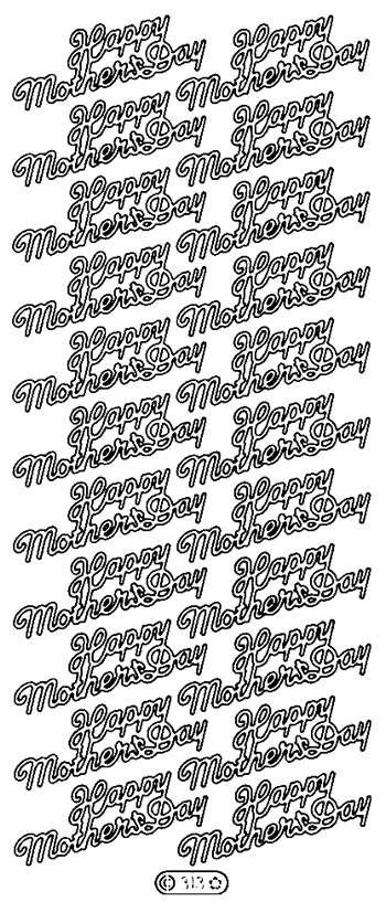 Starform Sentiments Stickers - Mothers Day