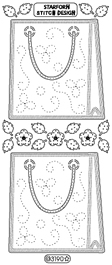 SALE Starform Stitching Peel Off Sticker (Pack of 10) SALE Starform Stitching Peel Off Sticker (Pack of 10)