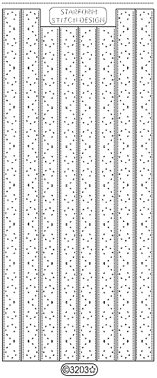 SALE Starform Stitching Peel Off Sticker (Pack of 10)