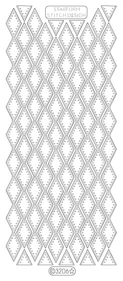 SALE Starform Stitching Peel Off Sticker (Pack of 10)