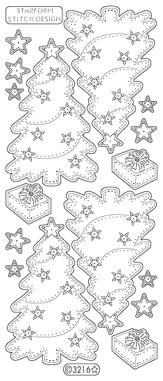 SALE Starform Stitching Peel Off Sticker (Pack of 10)