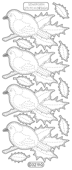 SALE Starform Stitching Peel Off Sticker (Pack of 10)