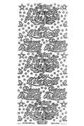 Starform Peel Off Sticker - Christmas Greetings