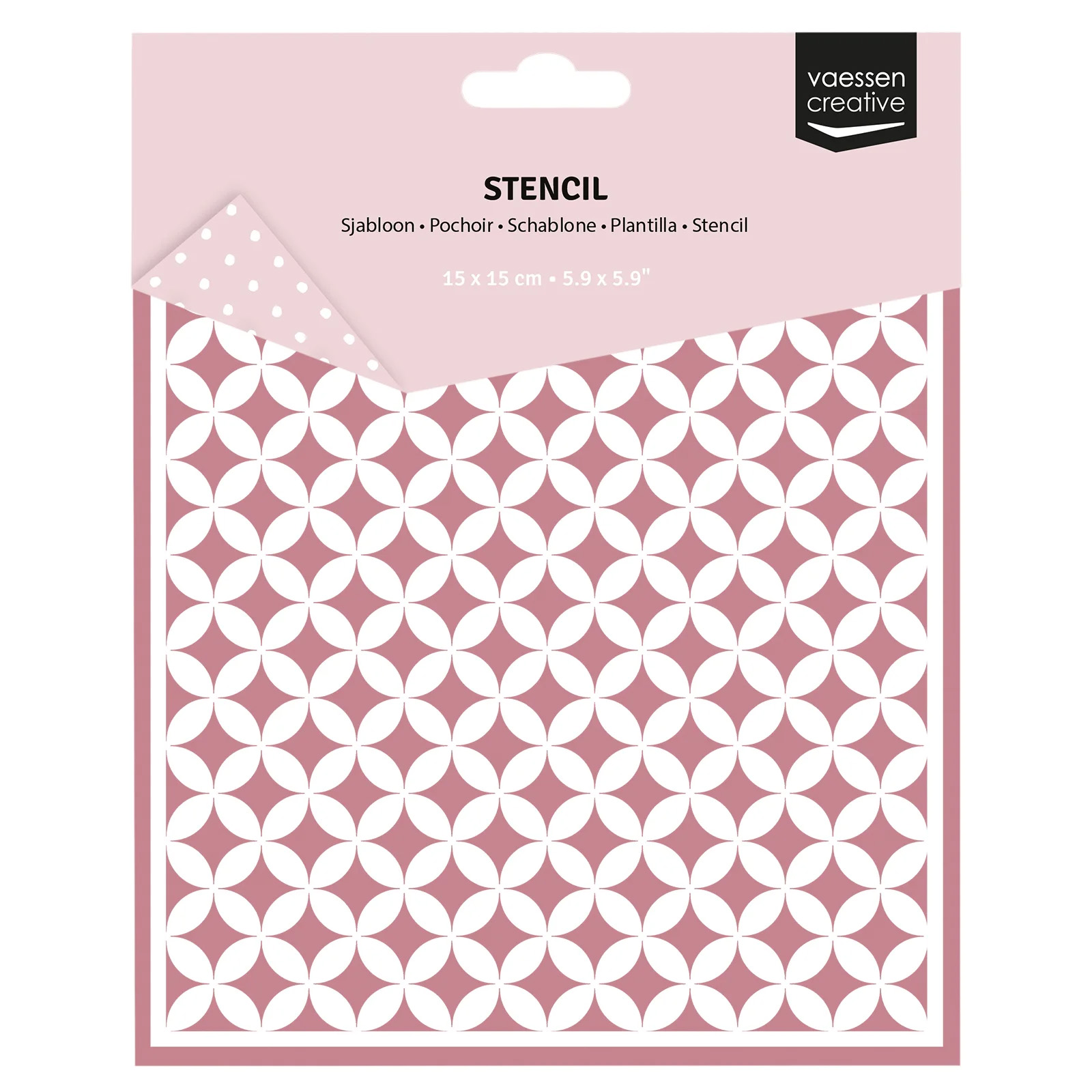 Out Of Stock  Vaessen Creative Stencil - Graphic Stars
