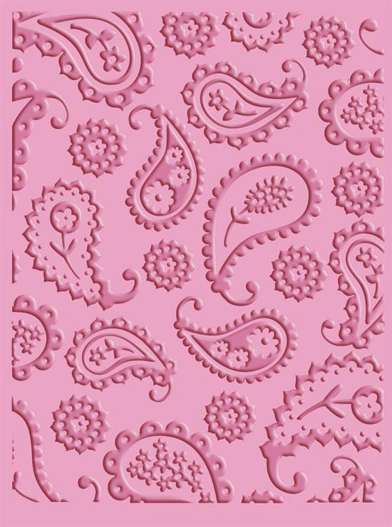 Cuttlebug A2 Embossing Folder - Perfectly Paisley