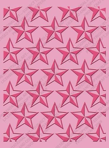 Cuttlebug A2 Embossing Folder - Stars