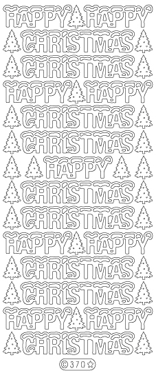Starform Peel Off Sticker - Happy Christmas