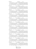 Starform Sentiments Stickers - Merry Christmas Starform Sentiments Stickers - Merry Christmas