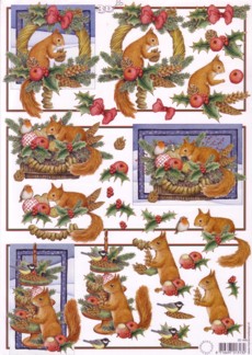 Christmas 3D Papers Christmas 3D Papers