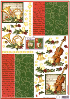 3D Paper - Instrumental Xmas 3D Paper - Instrumental Xmas