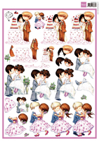 Marianne Design Decoupage sheet - Snoesjes - Wedding Day Marianne Design Decoupage sheet - Snoesjes - Wedding Day
