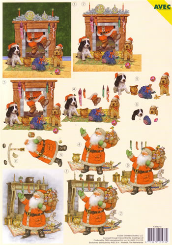 Christmas 3D Papers