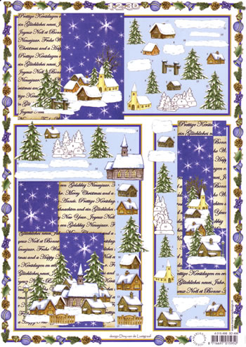 Merry Christmas 3D Paper